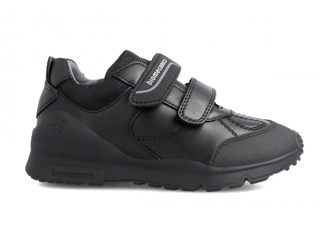 Zapato deportivo negro colegial nino - Biomecanics 211103