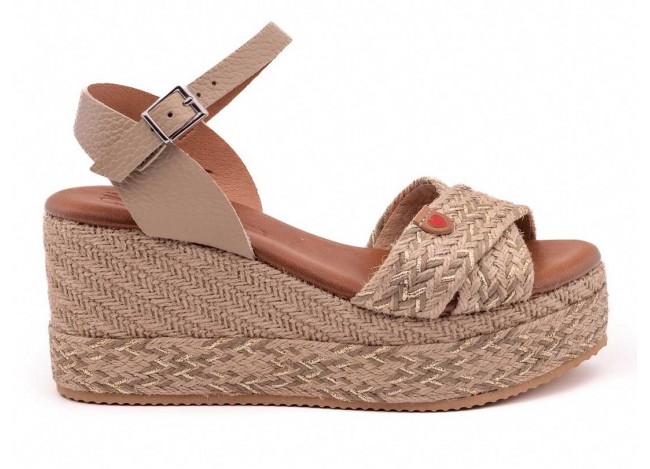 SANDALIAS DE MUJER OH MY SANDALS 5251 TAUPE